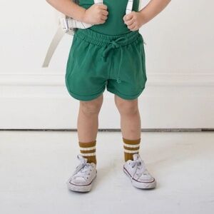 Fin and Vince Kids Short Size 10-11 (Emerald)